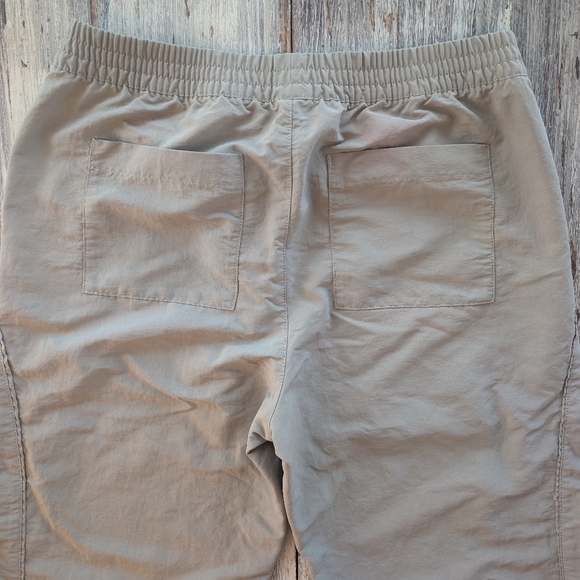 Oak + Fort Nylon Parachute Wide Leg Pant Women's Small - Picture 6 of 7